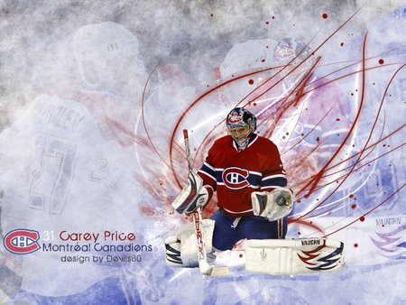 Carey Price of montreal canadien - carey price