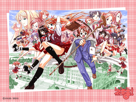 Negima! - anime, negima, asuna, negi