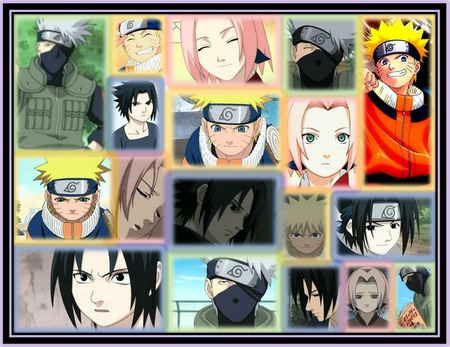 Naruto - naruto, sakura, sasuke, anime, kakashi