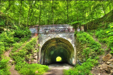 Moonville-Tunnel - tunnel, moonville, picture, cool