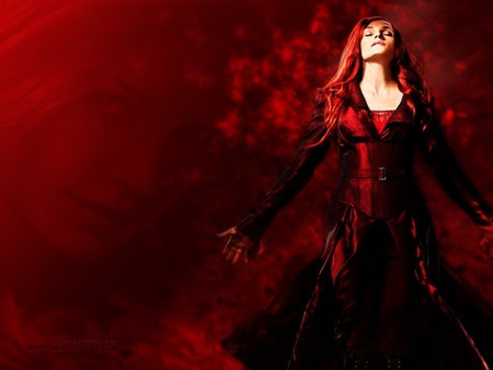 IN THE RED - breathtaking, female, red, shadow