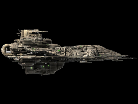 Borg Artic Explorer - star trek, scifi, ship, movie, borg