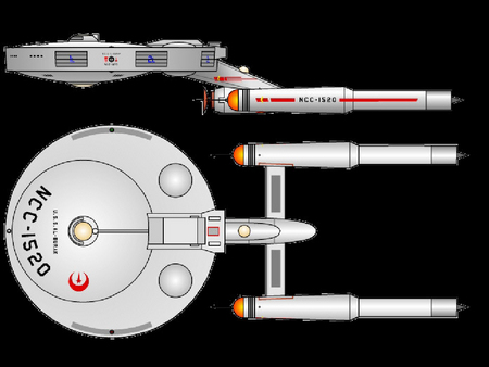 USS Al Burak - scifi, star trek, tv, ship, al burak