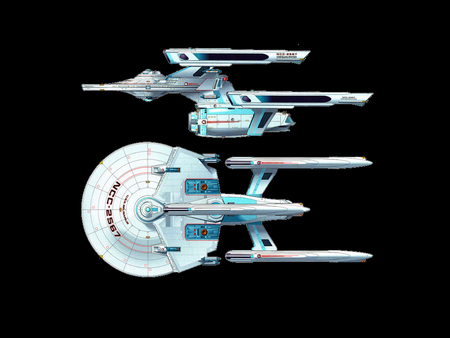 USS Belisarius - scifi, star trek, belisarius, ship