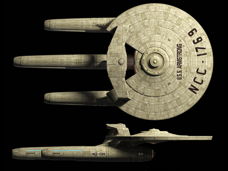 USS Armstrong - armstrong, ship, scifi, star trek