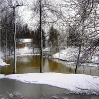 WINTER SNOW HOUSE