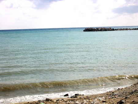 Turkey, Alanya Beach and Sea