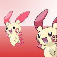 Cute Plusle Wallpaper