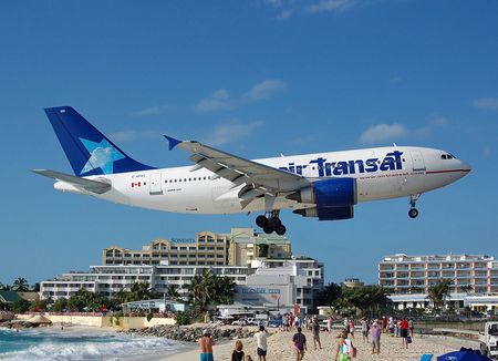 St Maarten Landing - caribbean, beaches, island landing, st maarten