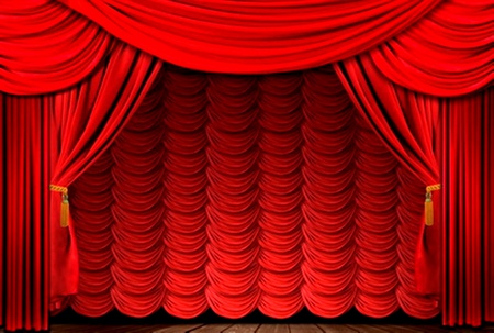 Red Theater - entertaiment, photography, red, theatre