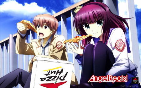 Angel Beats! - yuzuru otonashi, otonashi, yuri, yuri nakamura, angel beats, yurippe