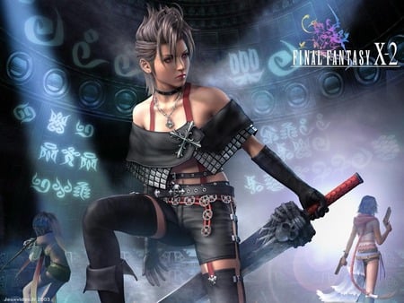 X2 - game, girl, hd, sword, action, adventure, final fantasy