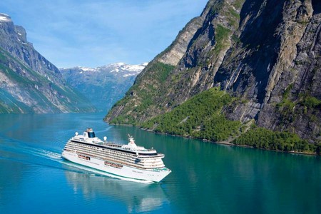 Crystal-Serenity-Norway - picture, beautiful, ship, serenity, norway, crystal