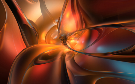 Tequila Sunrise - shape, cg, 3d, colors