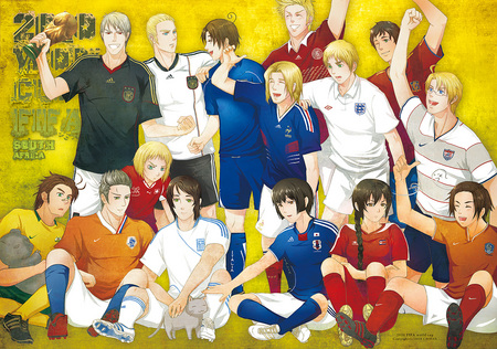 The Game - spain, world, soccer, cup, netherlands, france, anime, football, germany