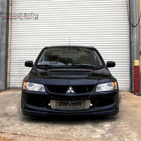 Black 2004 Mitsubishi Lancer Evolution VIII