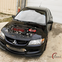 Black 2004 Mitsubishi Lancer Evolution VIII