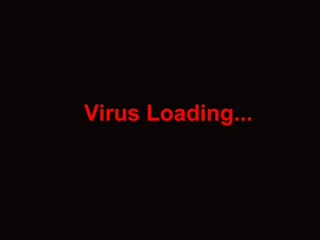 Virus loading - red, background, funny, virus, leeters