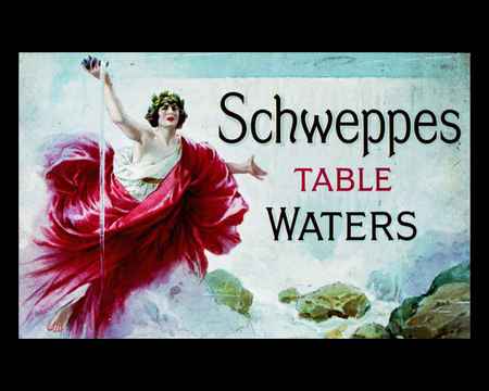 Schweppes Table Waters Add - woman, water, schweppes, add