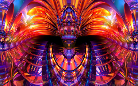 Crown of Creation - abstract, colorful, 3d, bryce