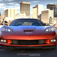 Sunset Orange Metallic 2006 Chevrolet Corvette C6 Z06