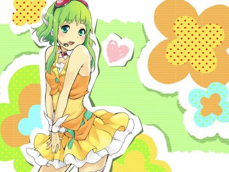 Gumi - gumi, cute, headphones, vocaloid