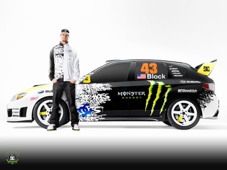 subaru - cars, ken block, subaru, wrx sti