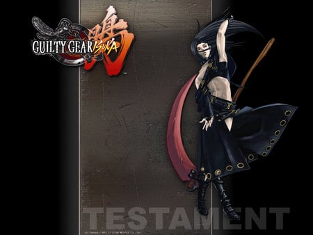 Testament - anime, game, guilty gear isuka, testament