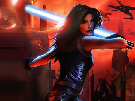 Mara - sci fi, comics, warrior, light sabre