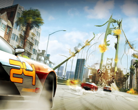 City Race - speed, game, 2010, split second, racing, fast, car, hd, adventure