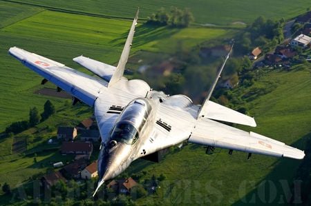 Mig-29 - slovakian air force, aircraft, mig 29, jet fighter