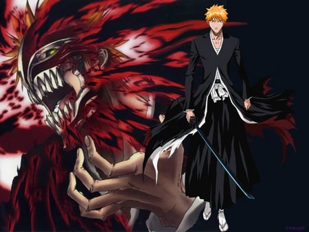 bleach ichigo vaizard - vaizard, ichigo, and, bleach