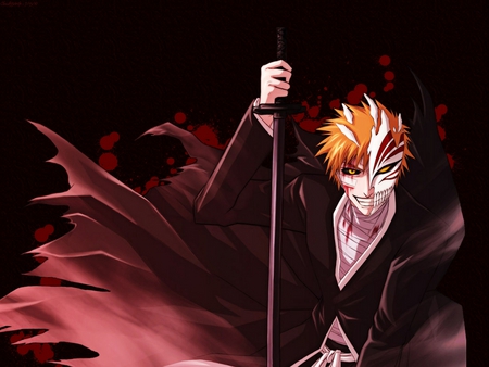 bleach ichigo hollow - ichigo, bleach, and, hollow