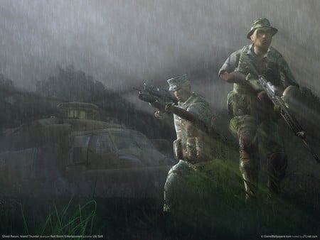 Island Thunder - shooting, action, soldier, ghost recon, adventure, hd, tom clancy