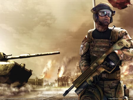 Recon - shooting, action, soldier, ghost recon, adventure, hd, tom clancy