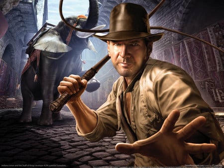 Indiana Jones - hd, game, hero, adventure, indiana jones