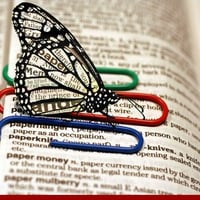 Dictionary and a butterfly