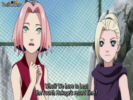 ino and sakura - anime, wallpapers, girls, other