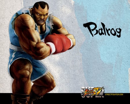 super street fighter IV, Balrog - 360, super street fighter iv, ps3, video game