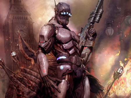 Hellgate: London - game, hd, action, adventure, hellgate