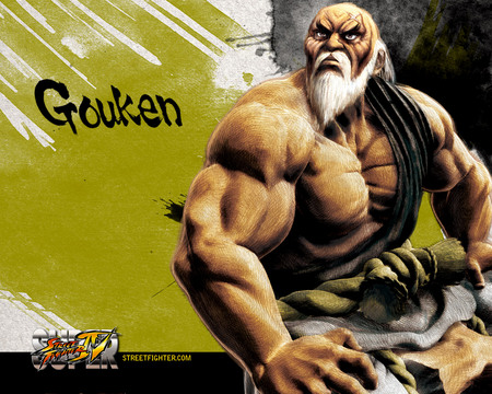 super street fighter IV, Gouken - video game, 360, ps3, super street fighter iv