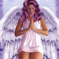 praying angel