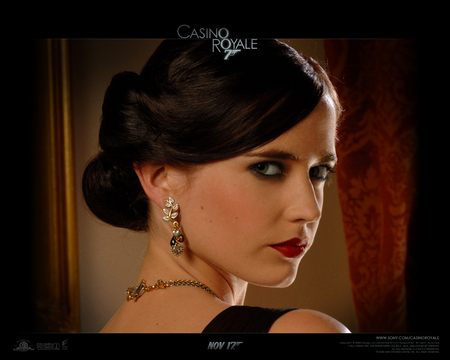 Eva Green - royale, actress, eyes, green, eva