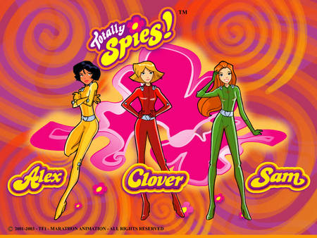 Totally Spies - diffrent, cute, and thats all i can think of, colorful