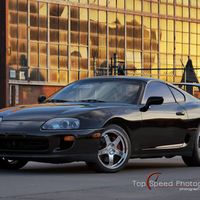 Black 1994 Toyota Supra