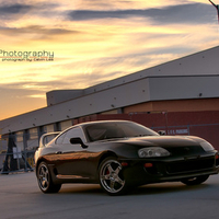 Black 1994 Toyota Supra