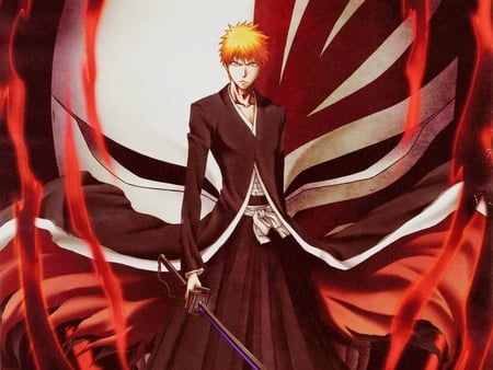 bleach kurosaki ichigo bankai - ichigo, kurosaki, bankai, bleach