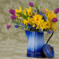 Spring Flower Arrangement
