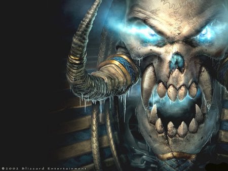 Warcraft skull - wow, wow wallpaper, wacraft skull, warcraft3, warcraft