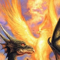 Dragon vs phoenix